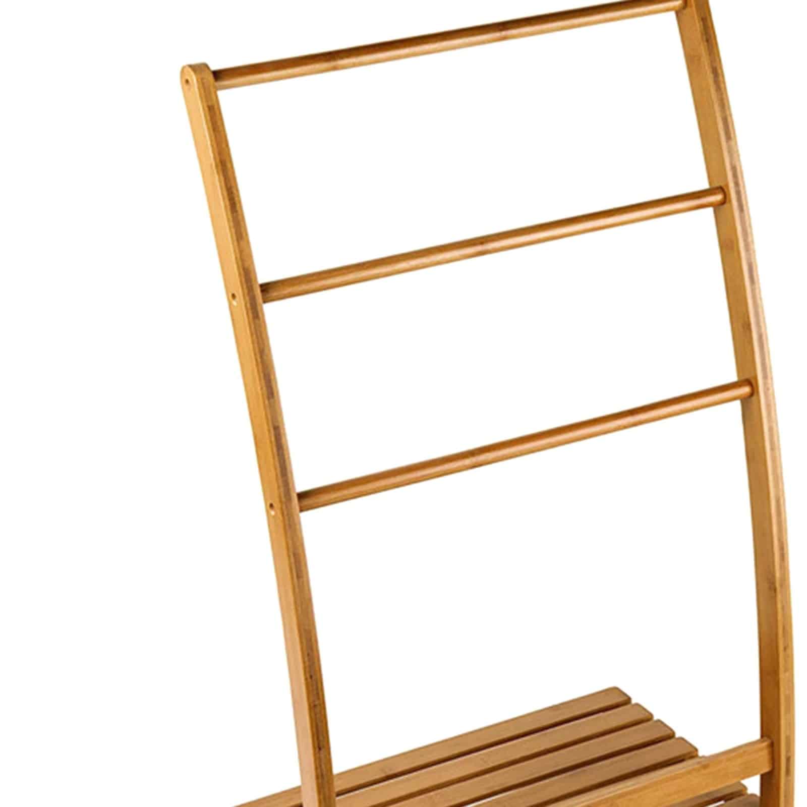Échelle Bambou Porte Serviette Pratique