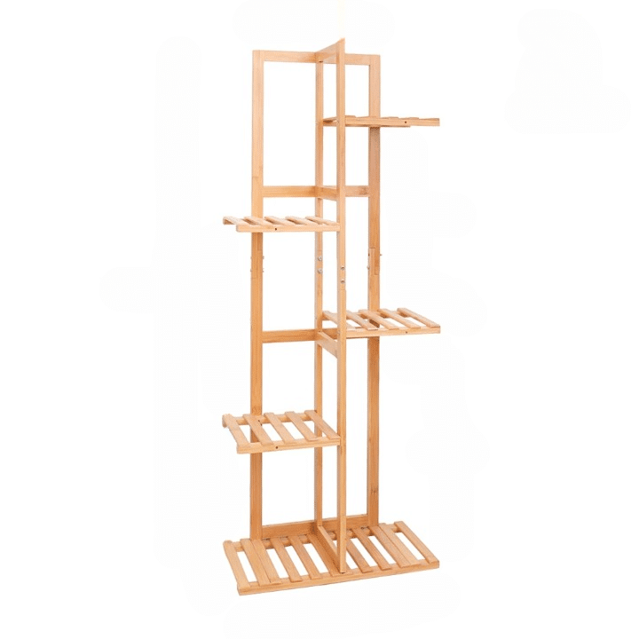 Étagère Bambou Style Support pour Plantes