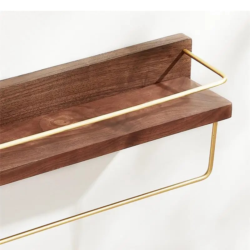 Étagère Murale Bois Luxueuse