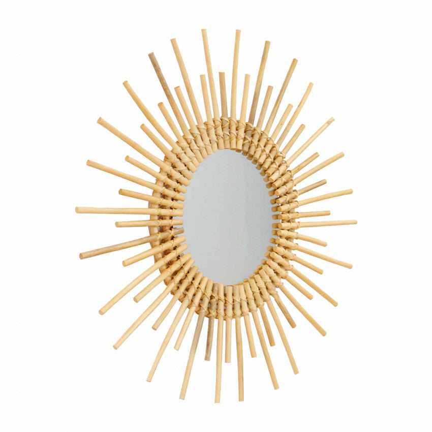 Grand miroir soleil rayonnant