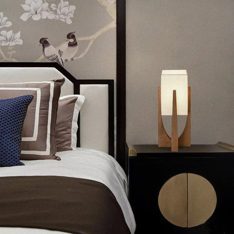 Lampe de Chevet Bois Design et Moderne