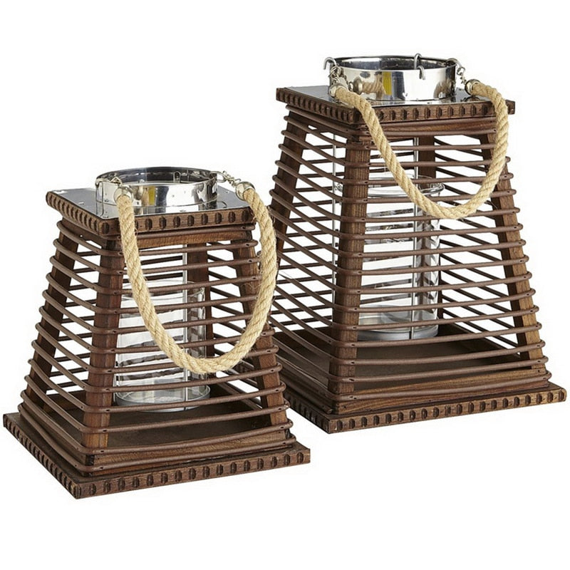 Lanterne élégante en bois