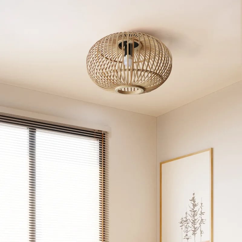 Lustre Bambou Créatif de Style Japonais