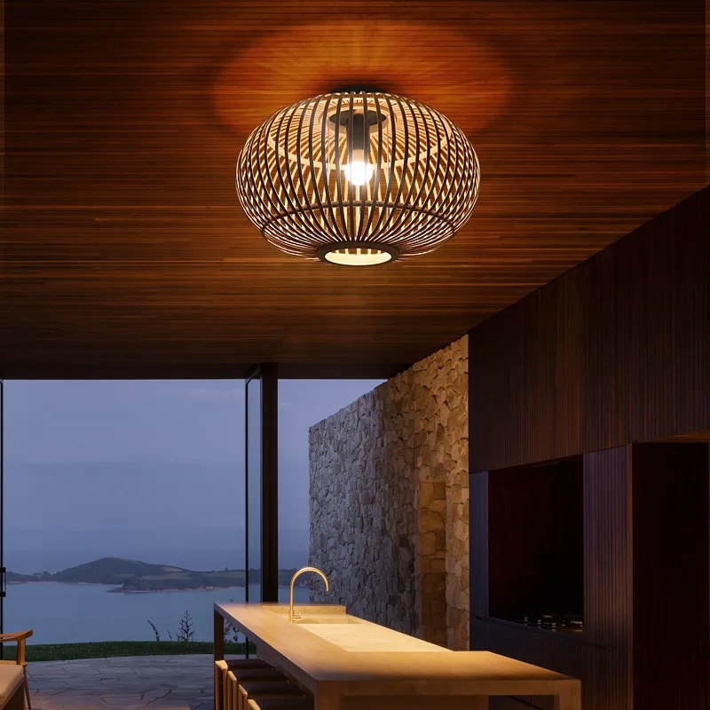 Lustre Bambou Créatif de Style Japonais