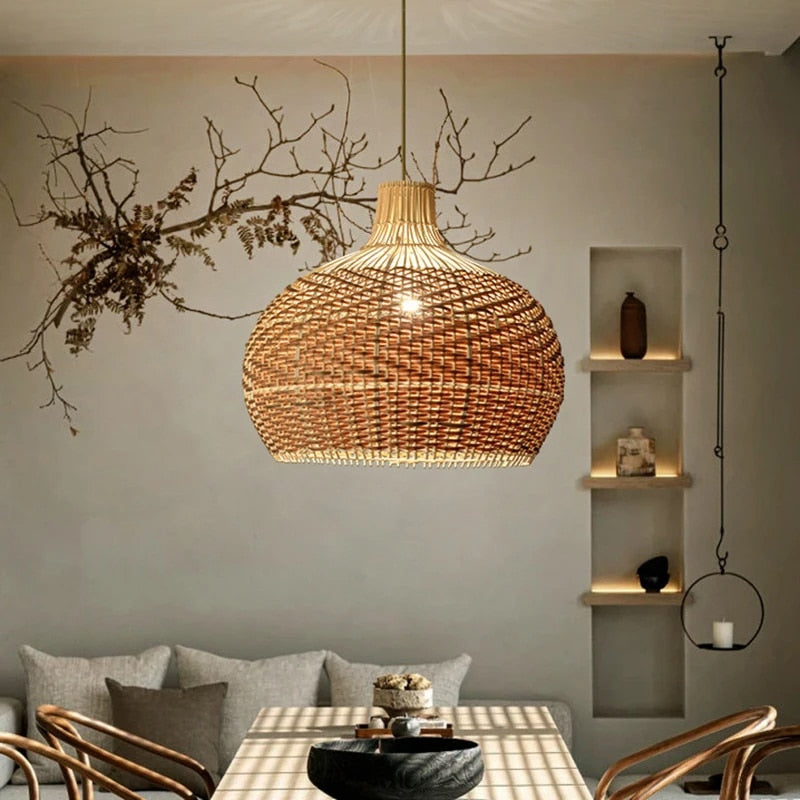 Lustre Osier Suspendu à LED Style Vintage