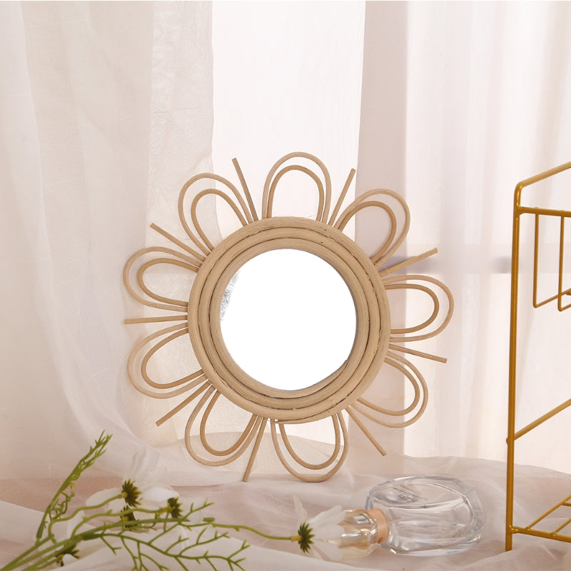 Miroir fleur double