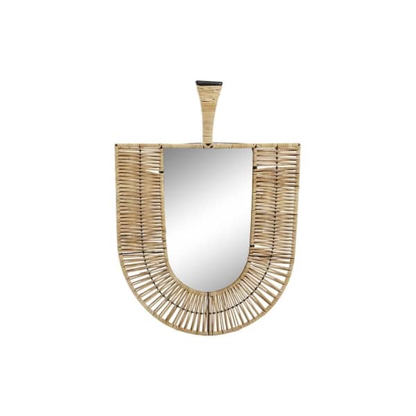Miroir original en rotin