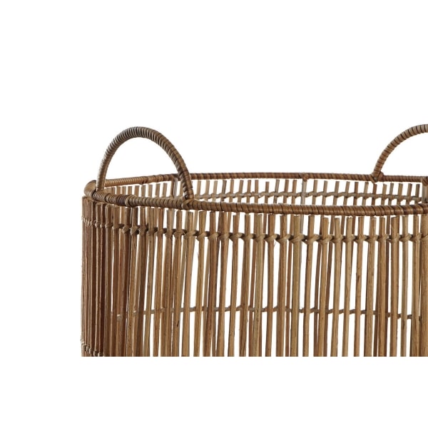 Panier à linge en rotin