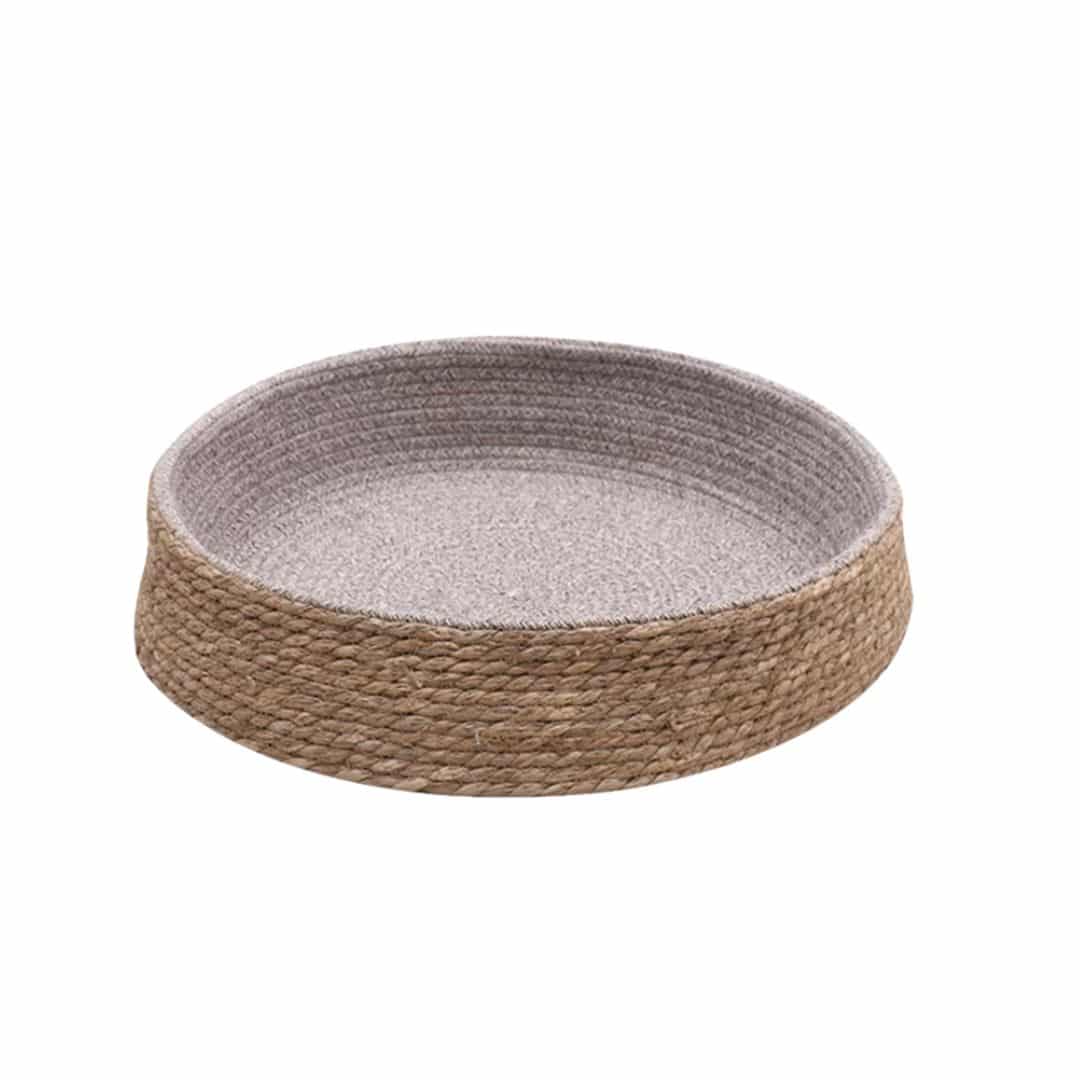 Panier Chien Osier Rond