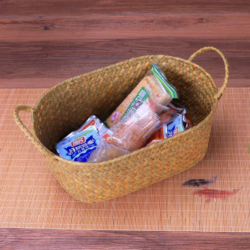 Panier de rangement en osier