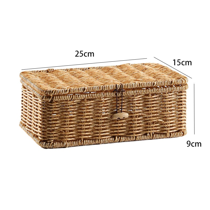 Panier de Rangement Tissé pour Maison