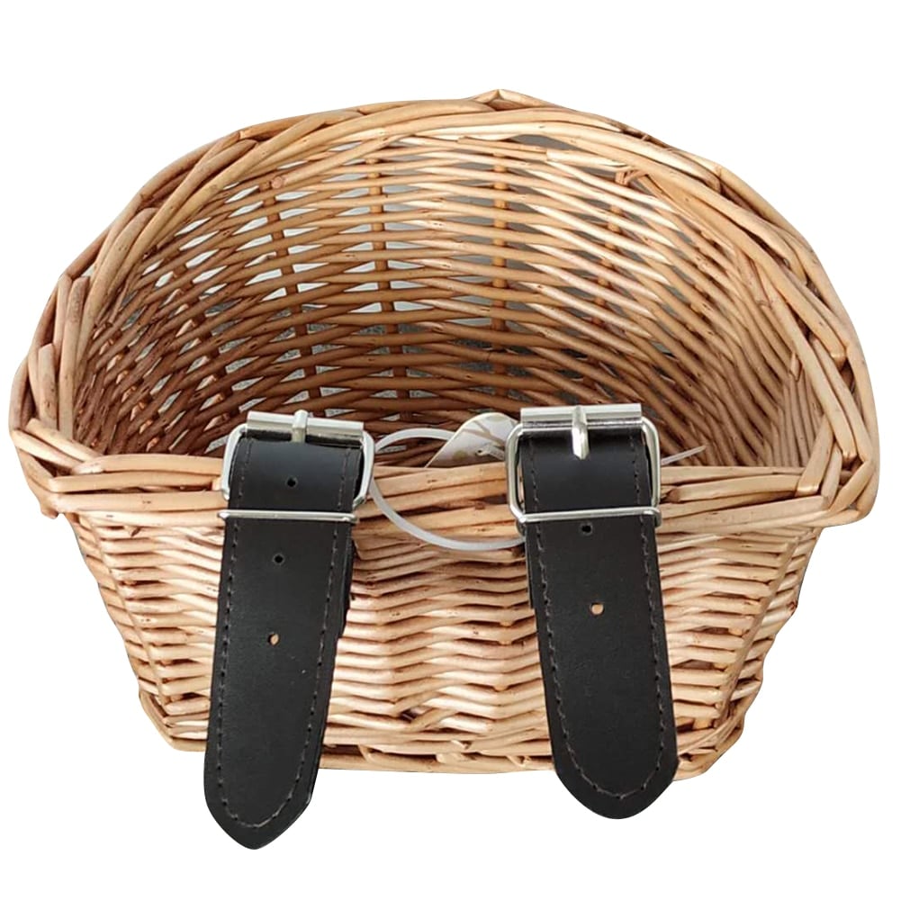 Panier de vélo en rotin pour enfants
