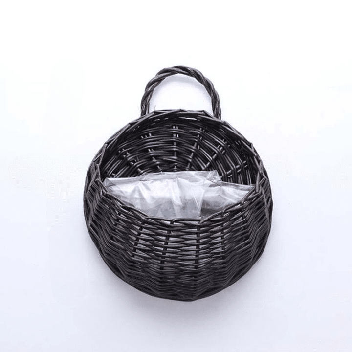 Panier Rotin Fait à la Main avec Poignée