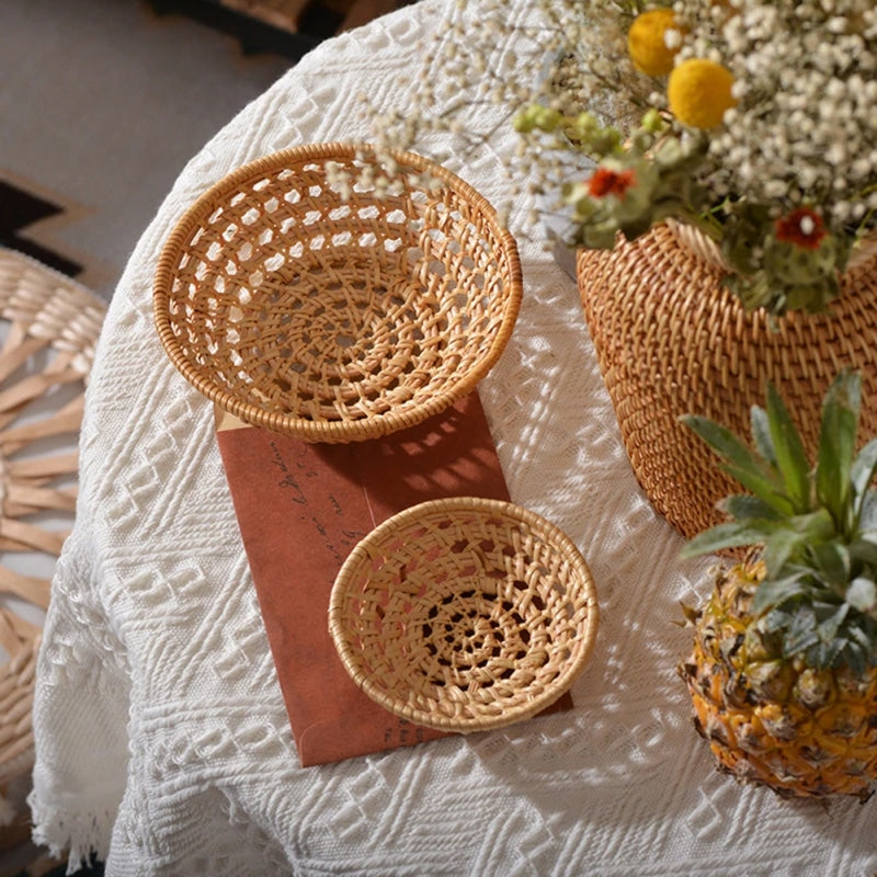 Panier tissé à la main pour fruits et légumes