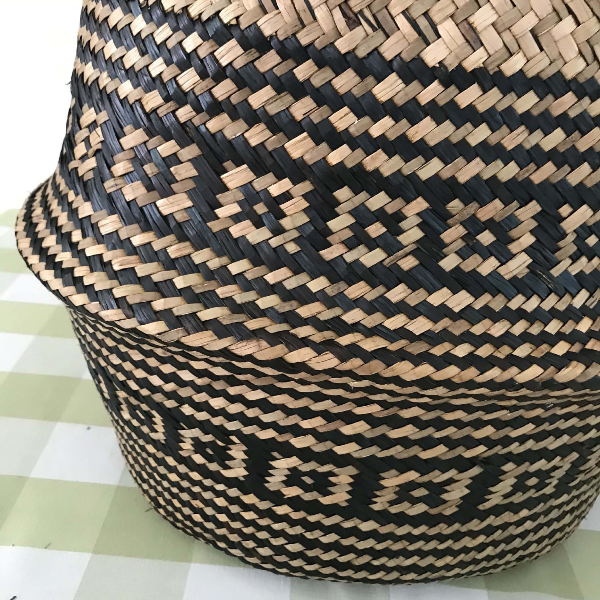 Panier tissé en rotin pour maison