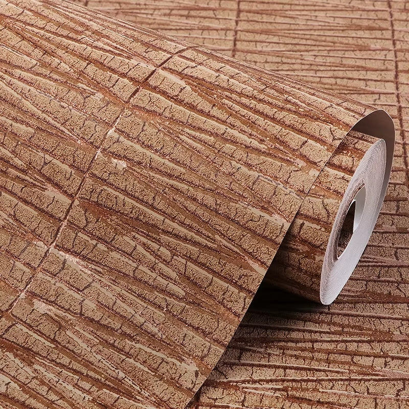Papier Peint Bambou Effet Écorce