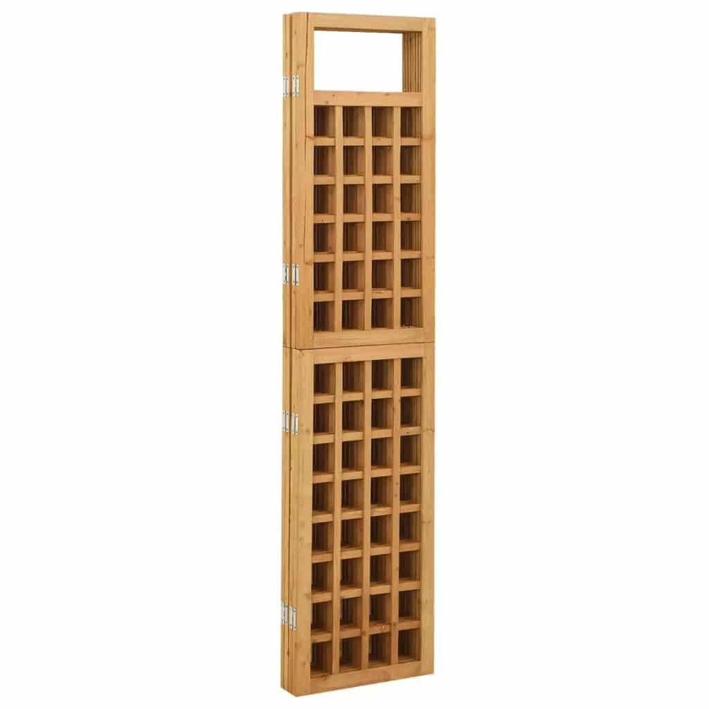 Paravent Bois à Quatre Panneaux Robustes
