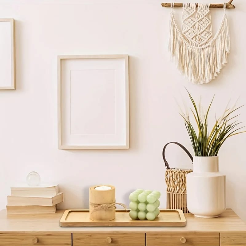 Plateau Bambou Long et Rectangulaire