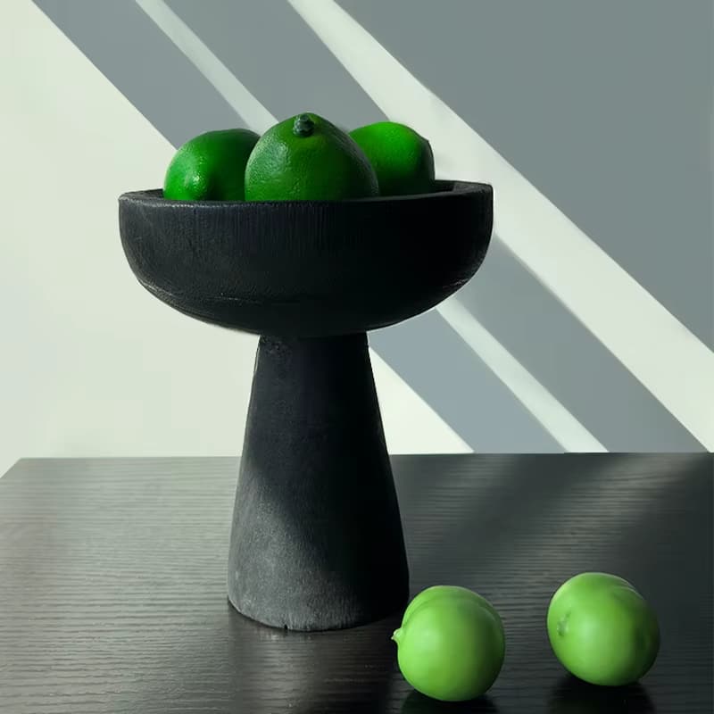 Plateau à Fruits sur Pied en Bois