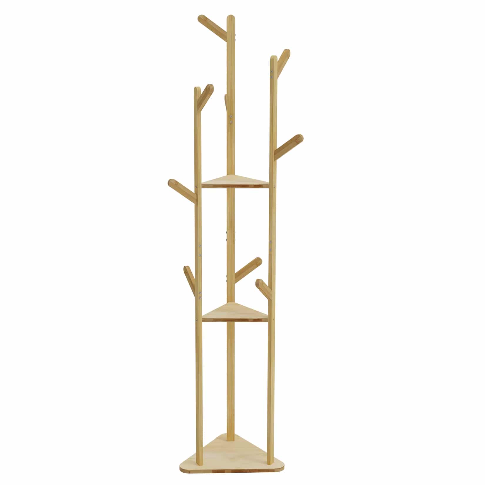 Portant Bois Base Triangulaire