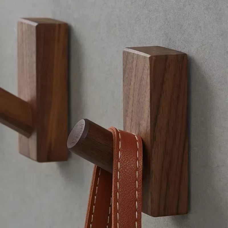 Porte Manteau Marron en Bois