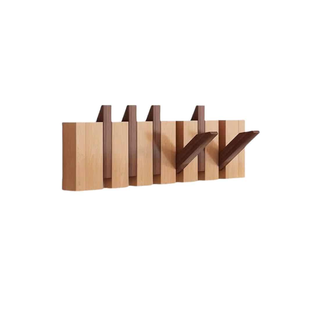Porte Objet Mural Style Piano en Bois