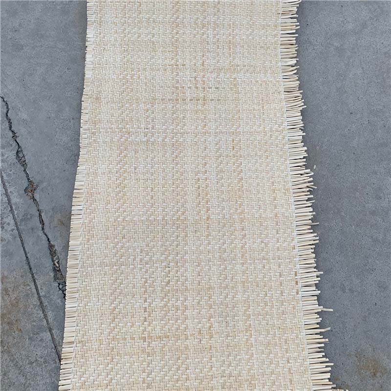 Rouleau de toile en rotin croisé