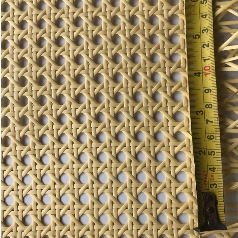 Rouleau tissé en rotin artificiel en plastique