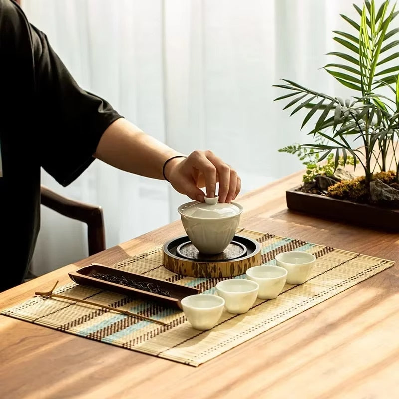 Set de Table Bambou de Style Japonais