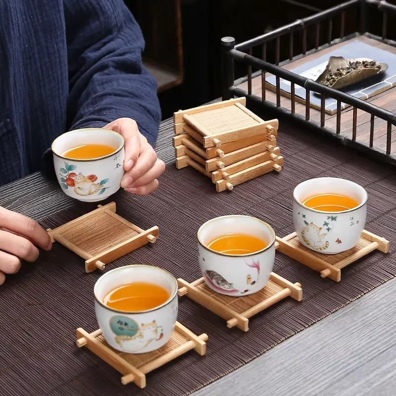 Set de Table Bambou pour Verre