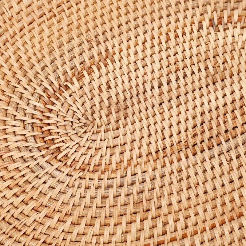 Set de Table Rotin Naturel de Forme Ovale