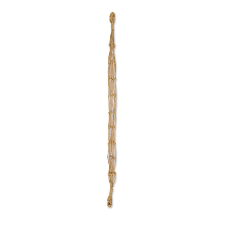 Support nordique suspendu en corde de fibre naturelle