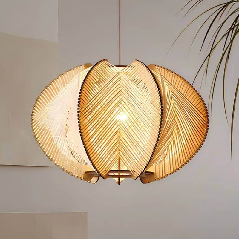 Suspension Bois Chic et Moderne