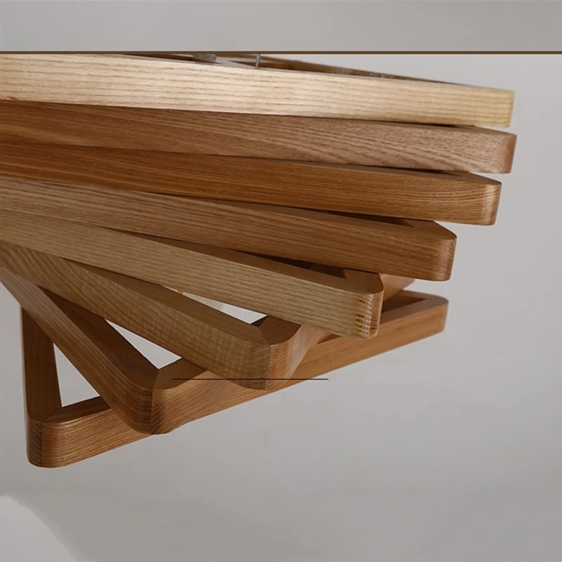 Suspension Bois Moderne au Design Innovant