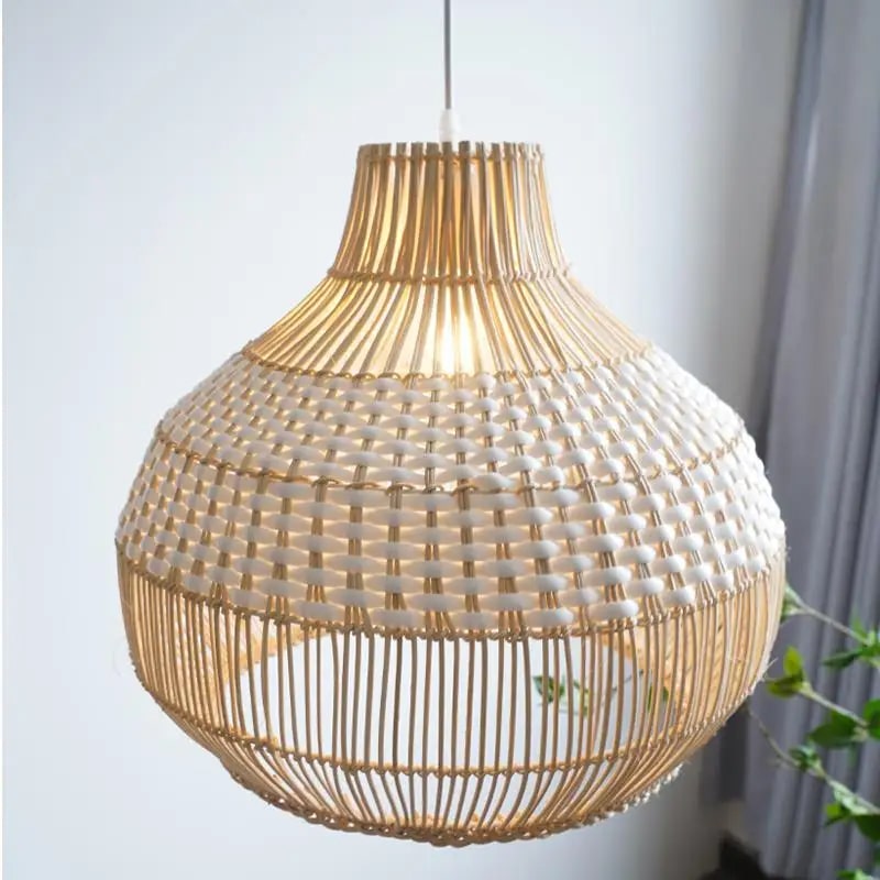 Suspension Osier Chic et Moderne