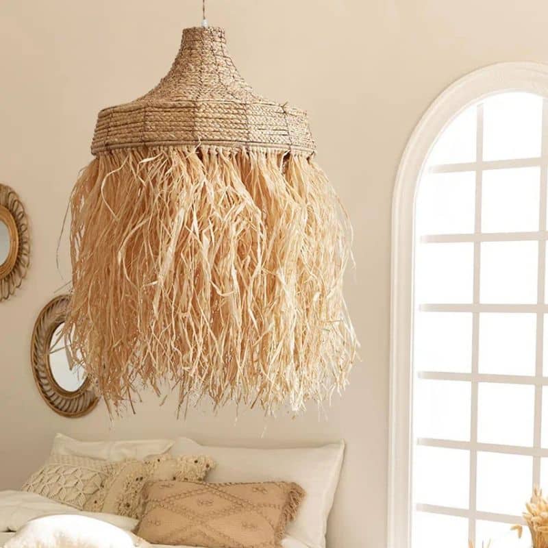 Suspension Paille Décorative et Polyvalente