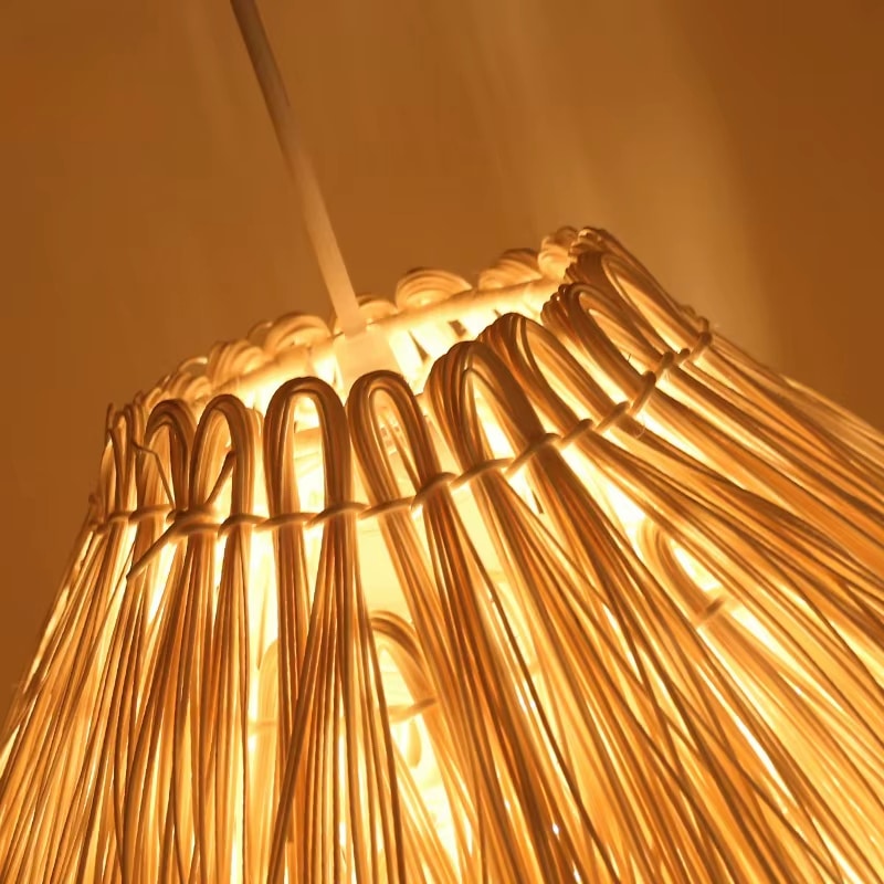 Suspension Paille Moderne et Artistique