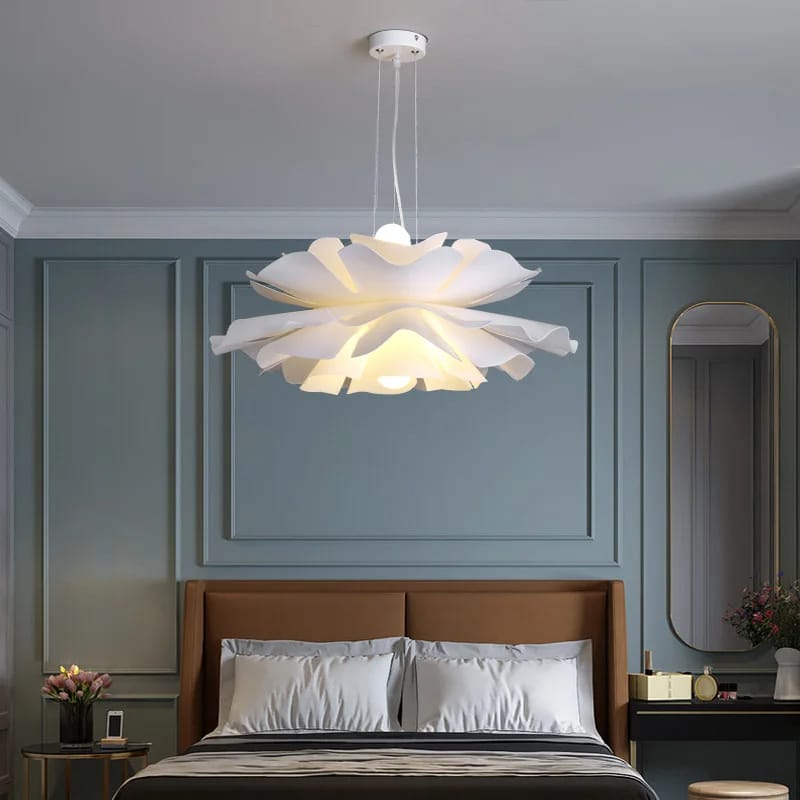 Suspension Pétale de Style Moderne au Design Nordique
