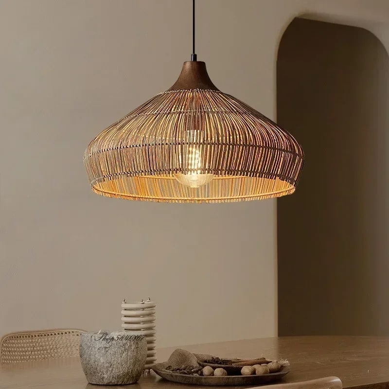 Suspension Rotin Ajustable et Polyvalente