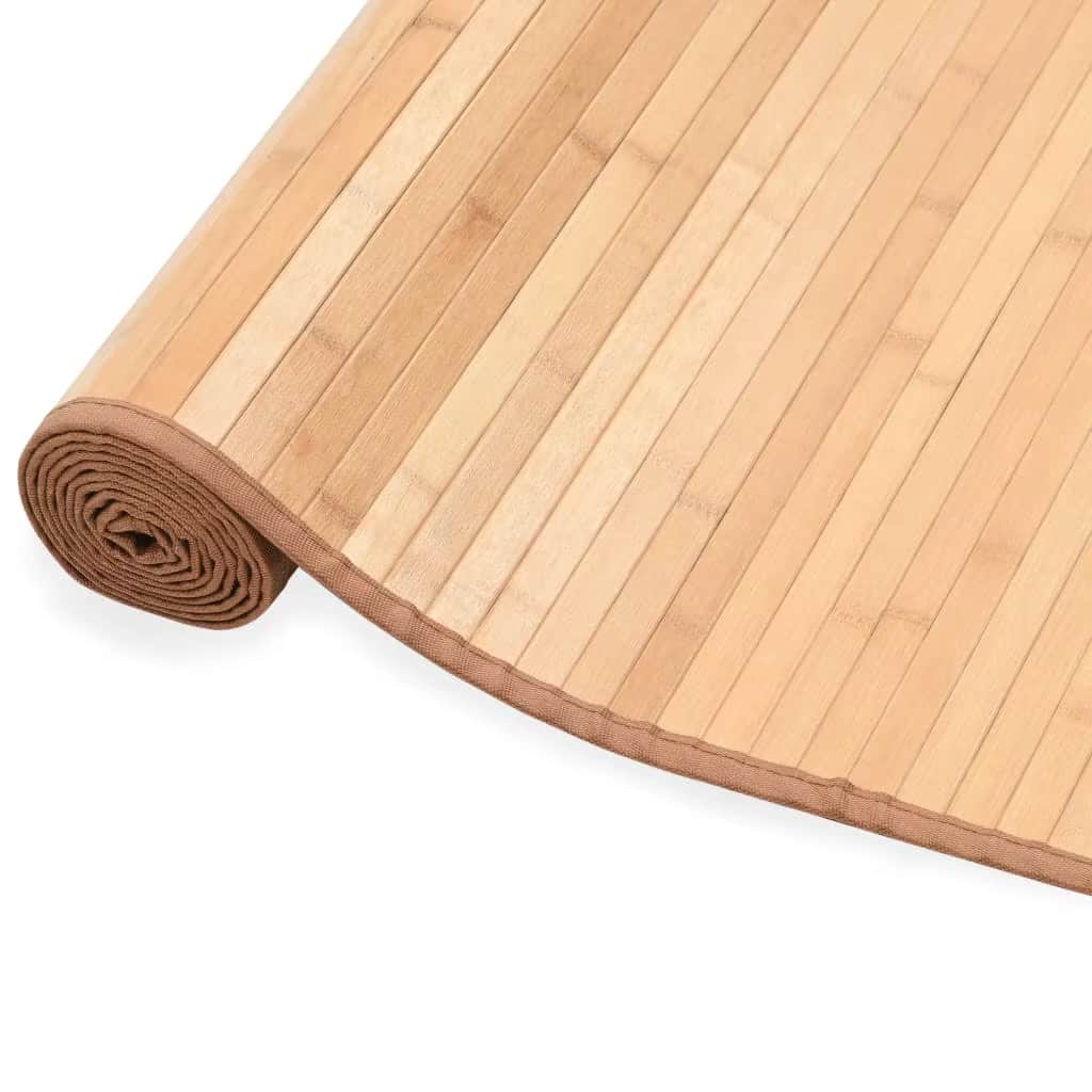 Tapis Bambou Pliable et Antidérapant