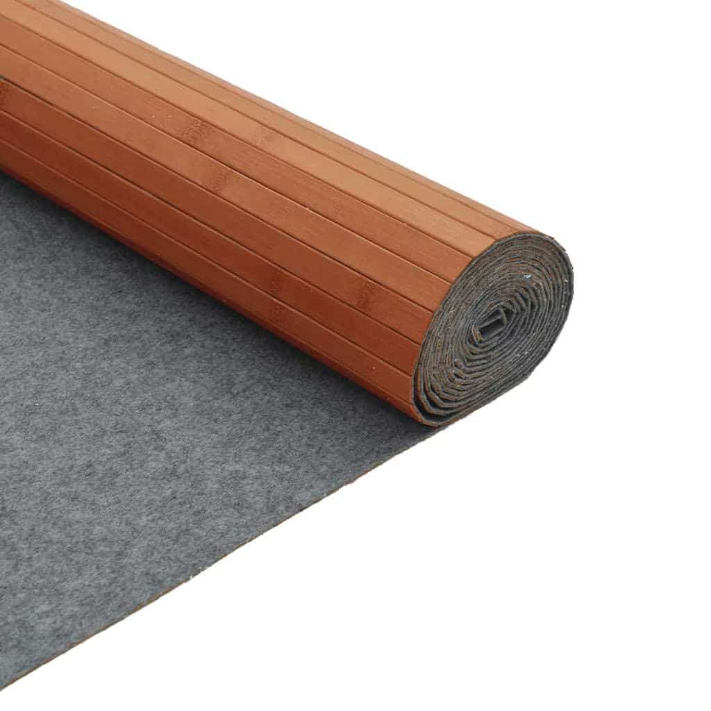Tapis Bambou Pliable et Rectangulaire