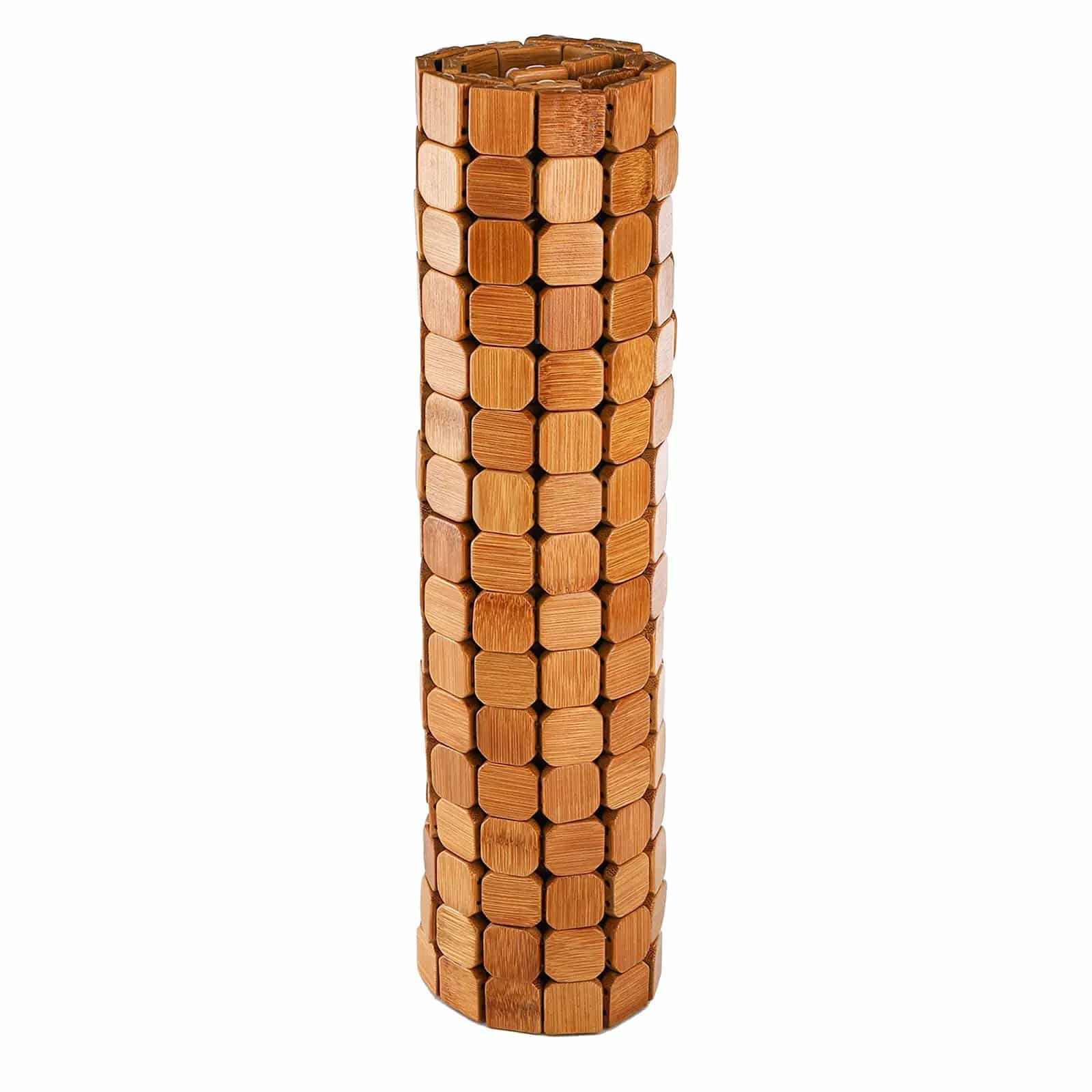 Tapis Bambou Pliable Résistant et Pratique