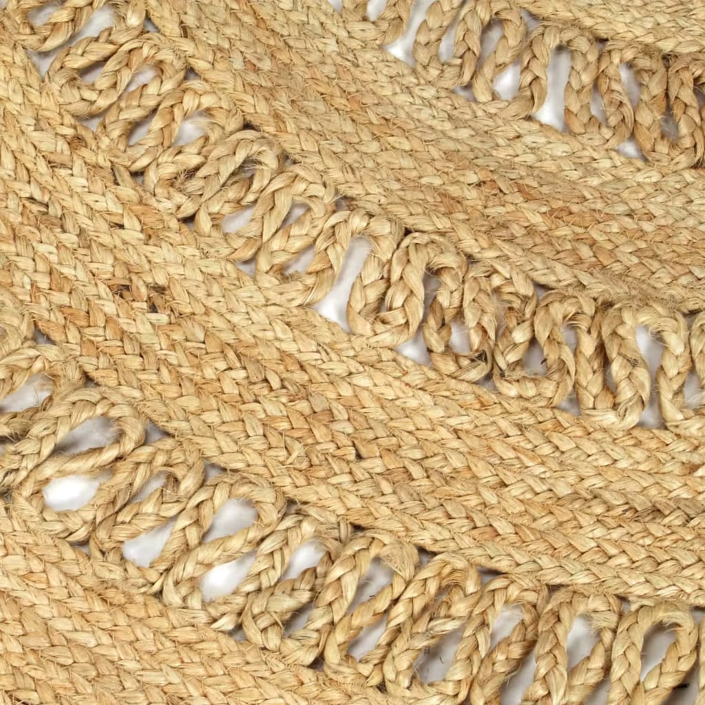 Tapis Effet Osier Chic et Naturel