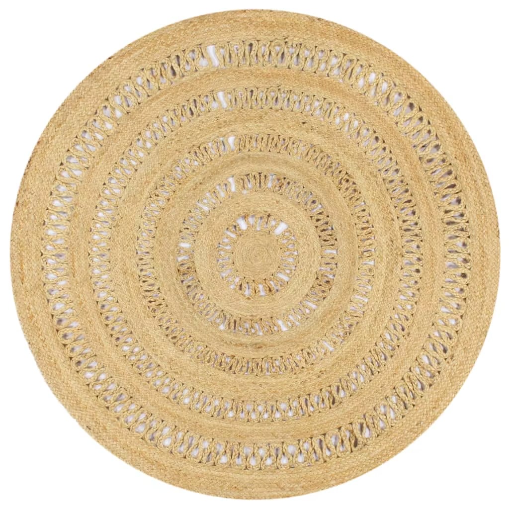 Tapis Effet Osier Chic et Naturel