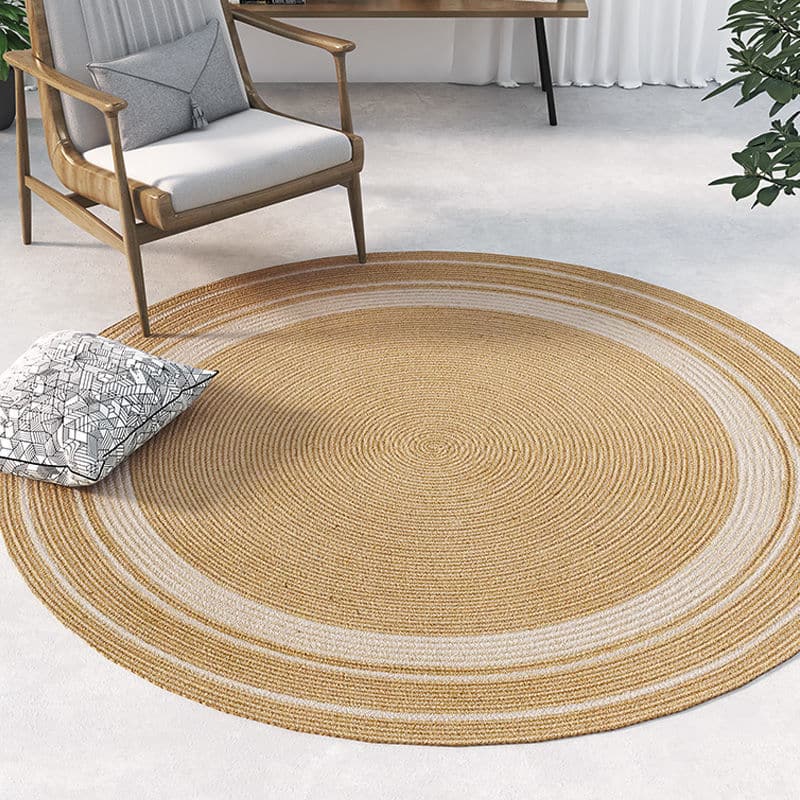 Tapis rond en Jute naturel