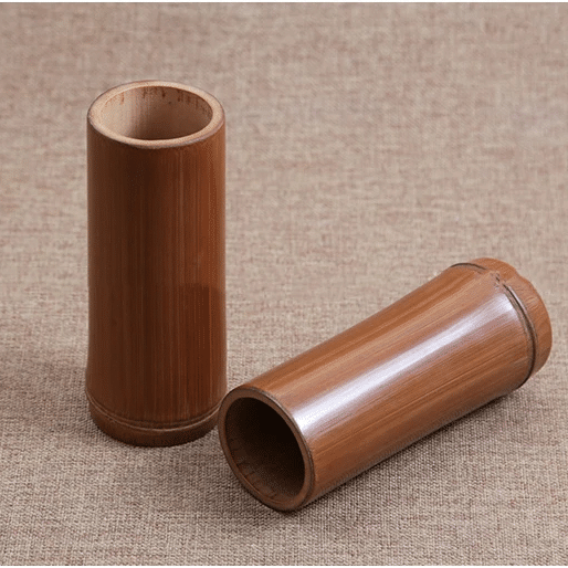 Vase en Bambou de Style Traditionnel Chinois